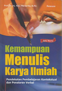 Image of Kemampuan Menulis Karya ilmiah