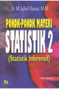 Image of Pokok-Pokok Materi Statistik 2 (Statistik Inferensif)