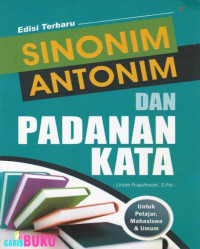 Image of Sinonim Antonim dan Padanan Kata